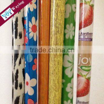 High quality PVC coated wooden mop with stick