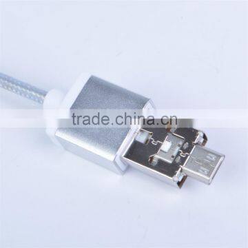 New Arrival Aluminium Alloy USB Data Cable for Mirco Usb Otg Cable / Braided Usb Charging Cable photo-2