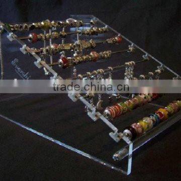 GH-RZ358 2014 High Quality Clear Tube Acrylic Bracelet Display With Support Quality Choice photo-5