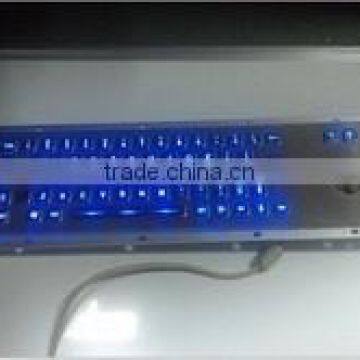 LED Backlight Gaming Metal Keyboard With Trackball photo-2