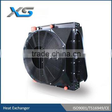 back to back cooler package with fan shroud for 5ton loader, heat exchanger