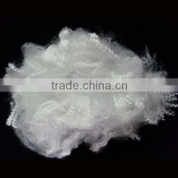 100% white flame retardant recycled polyester staple fiber