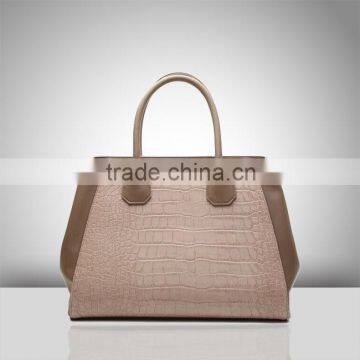 JL049-- fashion branded designer crocodile tote handbag ladies hot sale woman