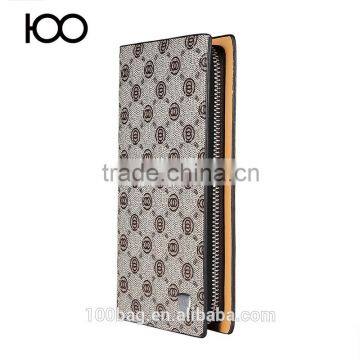 Couple wallet long section of men fashion business casual youth exposure wallet multi-card bit bills folder