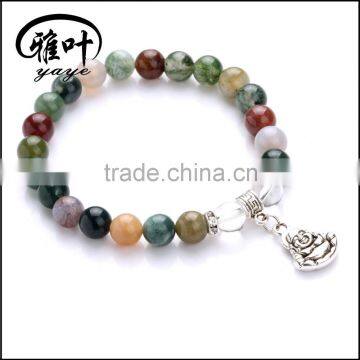 8mm Reiki healing buddha bead bracelet