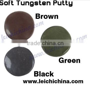 Wholesale heavy metal carp fishing soft tungsten sink putty