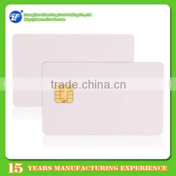 High Quality CR80 pvc contact smart chip card