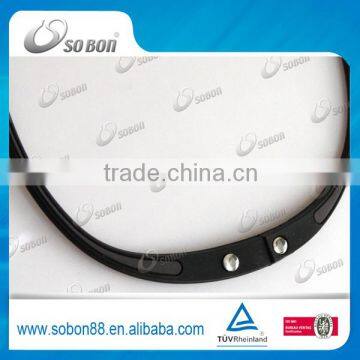 high end fashion sports jewelry silicone necklace for young girls