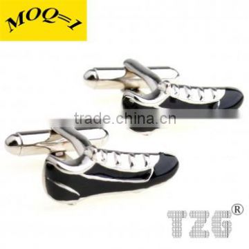 Fashion Stainless Steel Football Shoes Cuff link