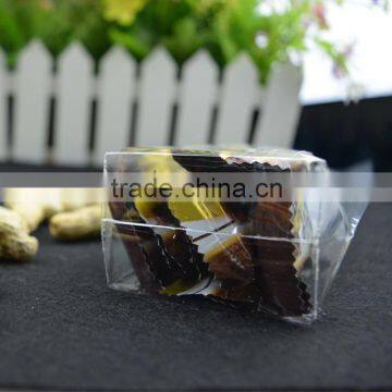 clear plastic poly opp transparent custom printed candy plastic bags with heat sealing