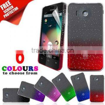 3D Crystal Rain Drop Design Hard Case Cover For Huawei Ascend Y300