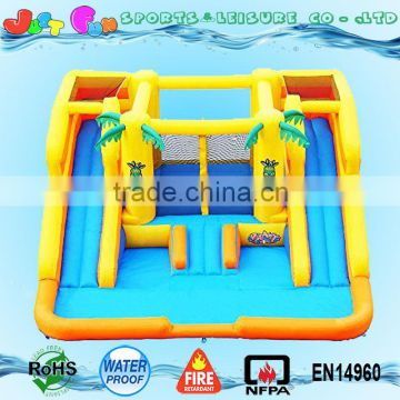 2 lines inflatable water slide for kids with big pool                        
                                                                                Supplier's Choice