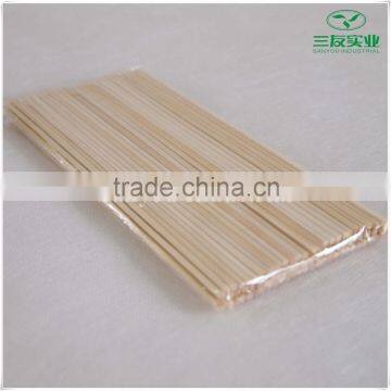 bamboo skewers and toothpick with logo custom made in Jiangxi