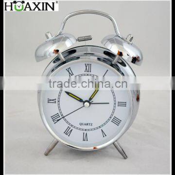 office promotional gift set loud unique sivery word time clock alarm/best selling cheap alarm lock
