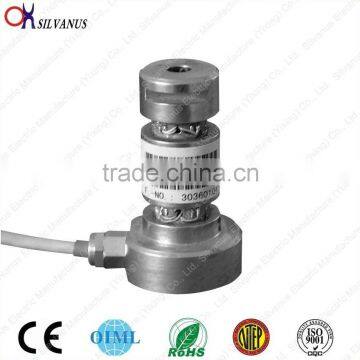 Load pin load cells for railway scales