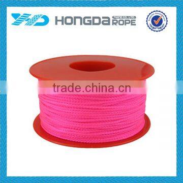 high quality #18 red color nylon mason line with plastic spool