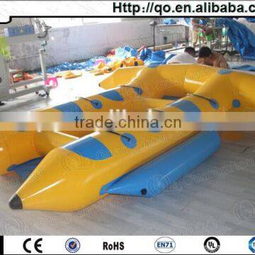 Funny excellent inflatable water banana boat for sale