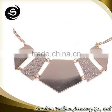 2015 Fashion Wholesale Jewelry 18k Gold Plated Jewelry Set Crystal Decoration Necklaces Jewelry photo-2