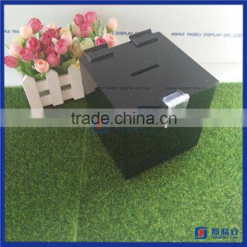 2016 Customized Acrylic Donation Charity Box / Plexiglass Found-raising Box photo-4