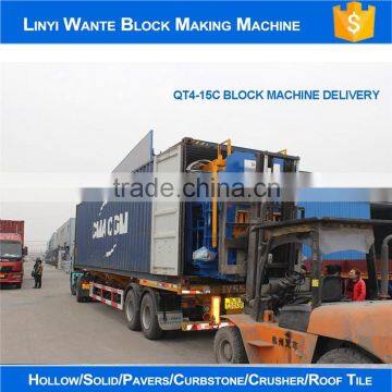 QT4-15c Low Investment Hydraulic Pressure Brick Block Machine for Hollows and Pavers Supplier's Choice photo-3