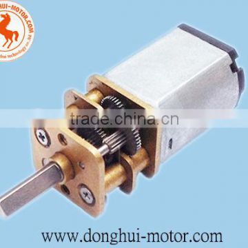 1.5V dc door motor with gearbox for door lock