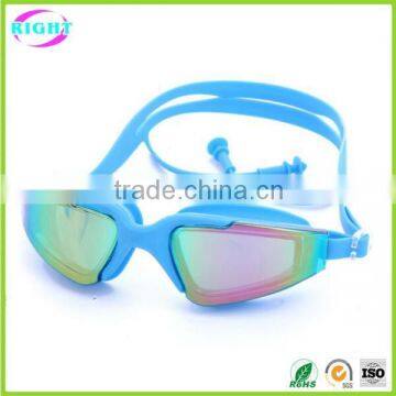 Wide Vision Adult Swimming Goggles With Earplugs photo-4