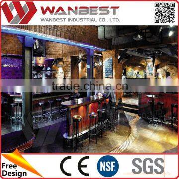 Cheap price custom super quality led illuminated luxury bar counter