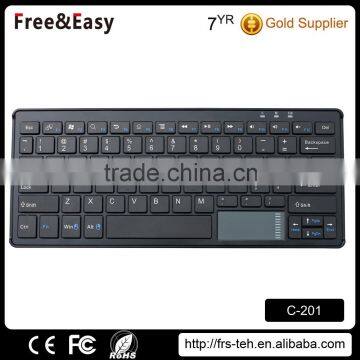 2.4G Mini Wireless Interface Type Touch bluetooth 3.0 keyboard for android