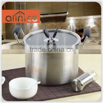 Restaurant/Family New Fashion right angle pot High quality sraight shape cooking stock pot