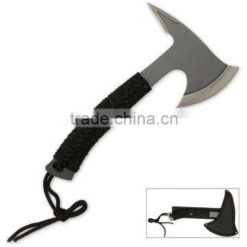 Compact Full Tang Axe Hatchet With Spike For Camping & Hiking