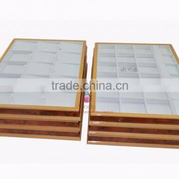 Custom Wooden Jewelry Tray for Ring Pendant Necklace Bangle photo-1