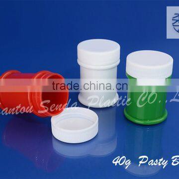 ointment jar ,cream plastic jar for sale , new design, China manufacture