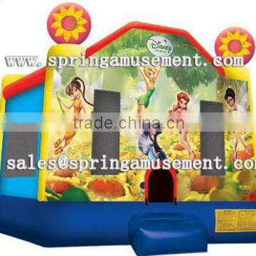 angel commercial bouncers with hook and loop fastener, inflatable jumping castle SP-PP031