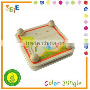 Preschool educational wooden toy 2015 for making specimens