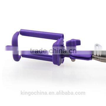 Wholesale Price Mini Postable Monopod Wire Selfie Stick for Mobile Phone