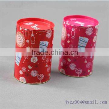 factory directly cheap wholesale round metal tin can for coffee and tea