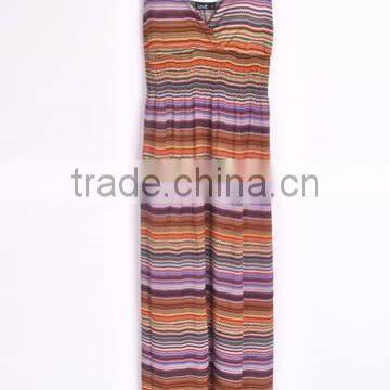 Lady's & Lady Plus Size Stretched Fashion Maxi Dress photo-3