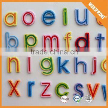 15-00130 Fashion soft pvc rubber fridge magnet with alphabet rubber custom italy fridge magnet