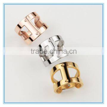 Personalized metal modeling Screws word wide edition ring