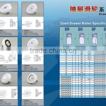 Best Selling Nylon Ball Bearing Drawer Rollers With Competetive Price and Good Quality photo-5