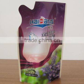 Stand up washing soap refill bag