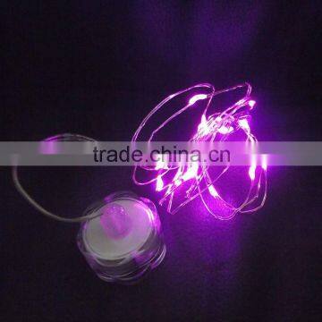 Submersible LED Pink Color Rope Light / Battery Operated LED String Light