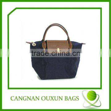 fashion recycled foldable polyester oxford bag