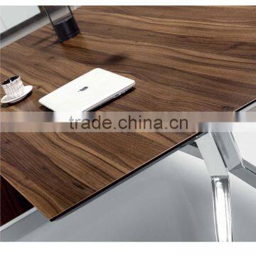 Classic Design Modern Executive Office Table with Metal Frame