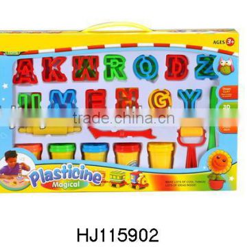 kid's 3D color clay with plastic mold HJ115902