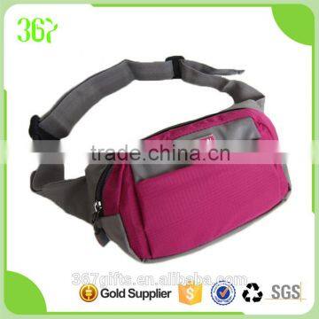 High Quality Sports Hiking Camping Adjustable Chest Waist Bag with Patch