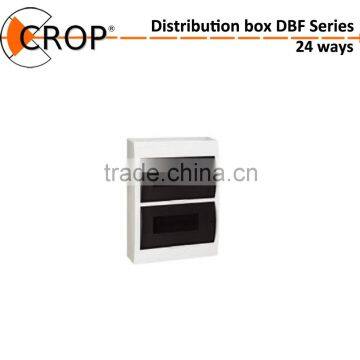 Flush mounting 24 ways cheap cable distribution box DBF series IP40