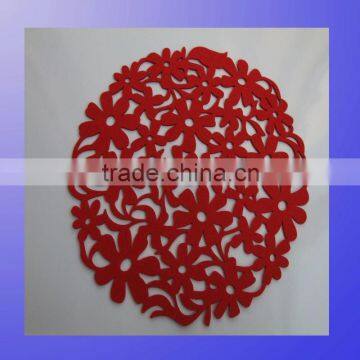 HUARI Red Felt Placemats photo-4