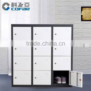 Whole Sale Furniture Kefeiya Steel Metal Colorful Shoe Cabinet