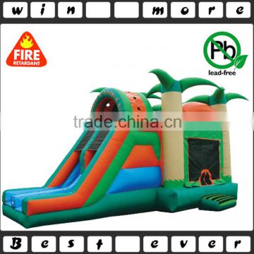 38 ft long inflatable slide bounce n double dip tropical with pool                        
                                                                                Supplier's Choice